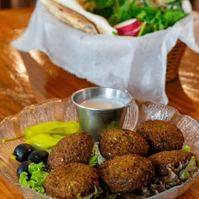 Falafel Platter.